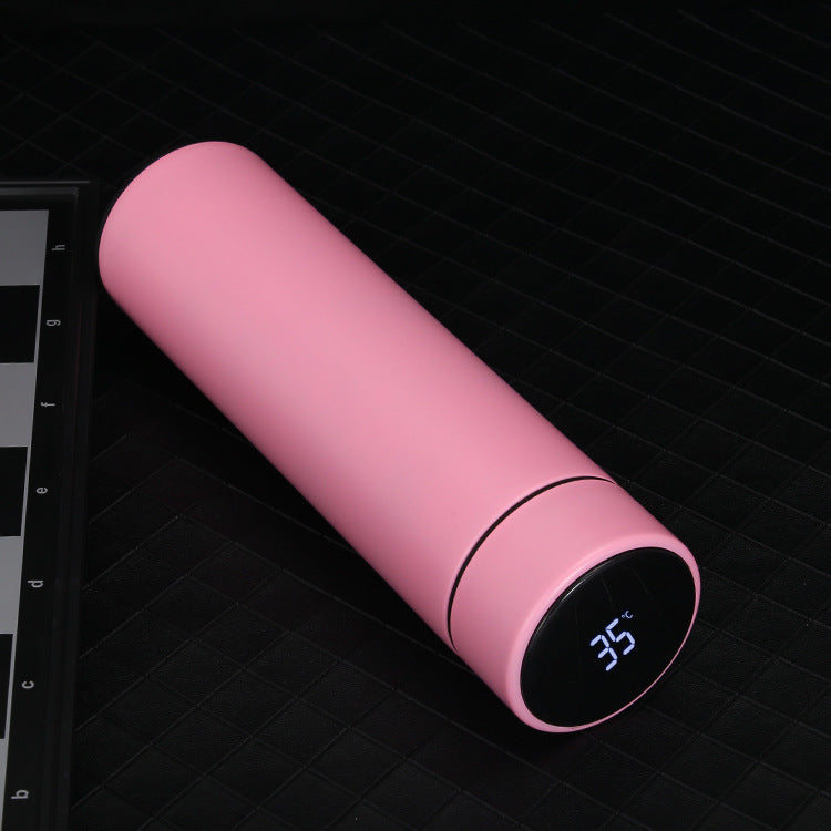 500ML Smart Stainless Steel Vacuum Flask - Intelligent Temperature Display Water Bottle & Coffee Mug