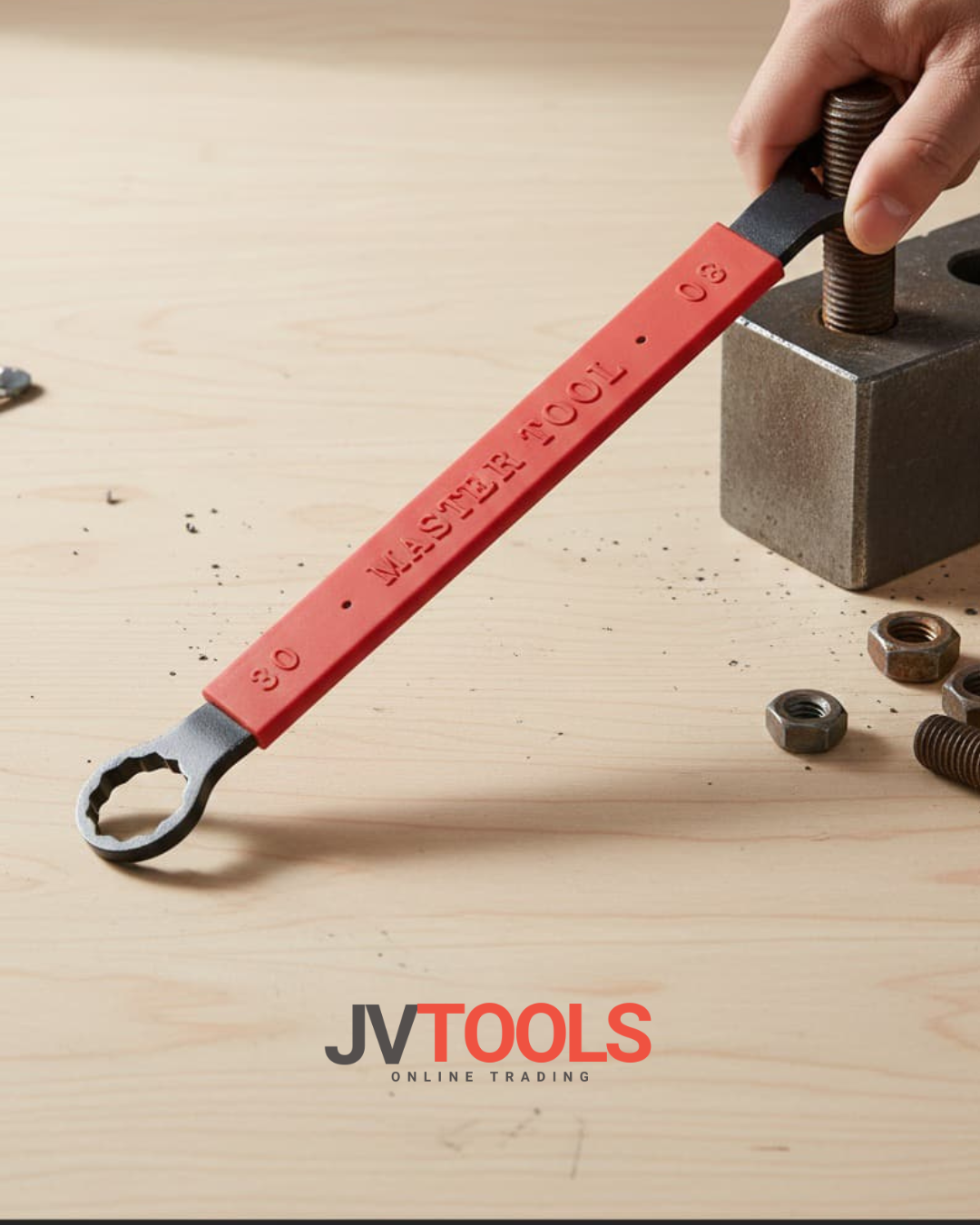 Double-Ended Ring Spanner - Heavy-Duty Offset Offset Wrench for Professional Mechanics