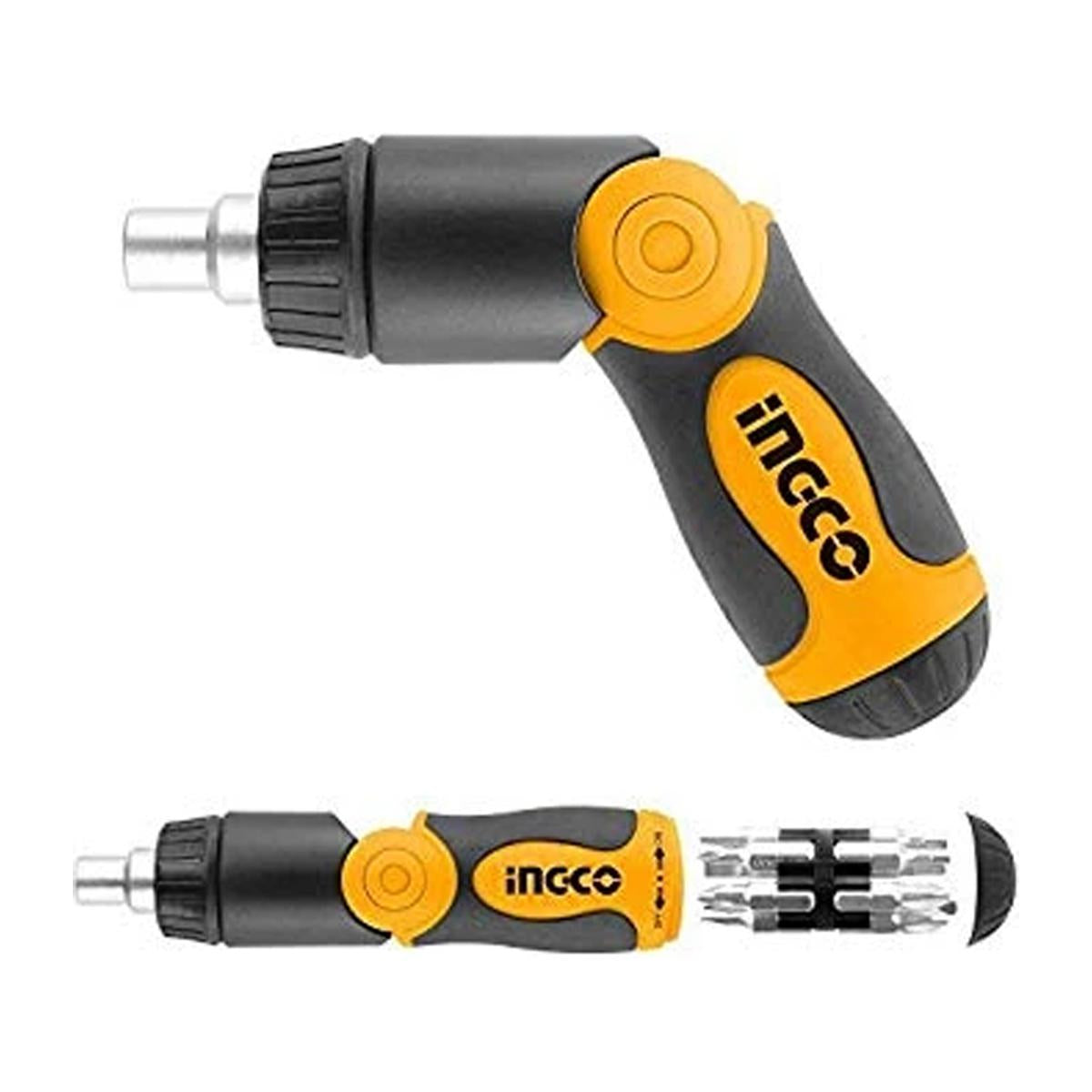 Ingco 13-in-1 Ratchet Screwdriver Set | Multi-Tool Kit AKISD1208