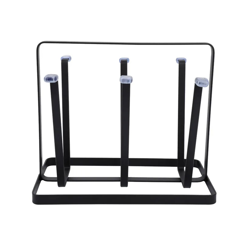 Metal Glass Stand | Durable Glass Holder for Kitchen & Dining | Organizer Rack