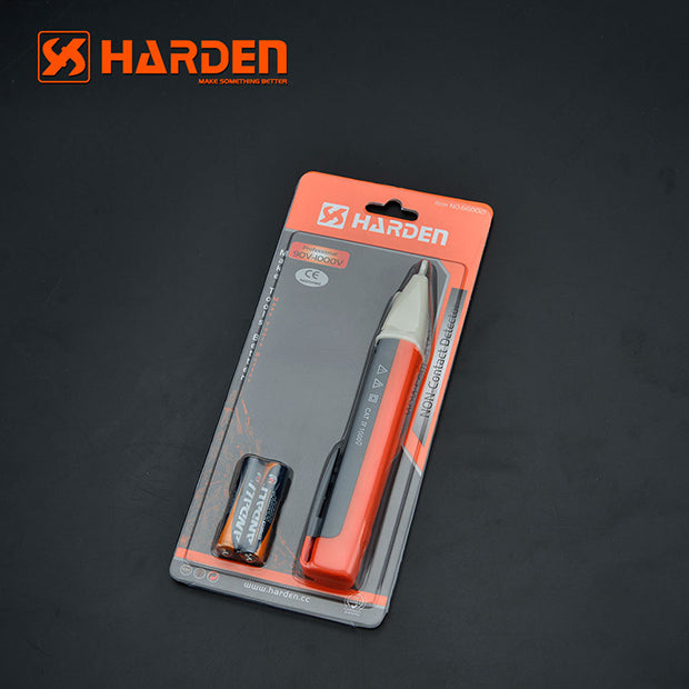 Harden Professional Non-Contact Voltage Detector (660021) | Fire-Proof ABS Cover | High-Precision Electric Voltage Tester for Home & Industrial Use