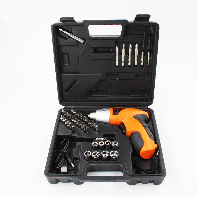 Battery Cordless Screwdriver Set - Versatile Hand Tool Kit for DIY and Repairs