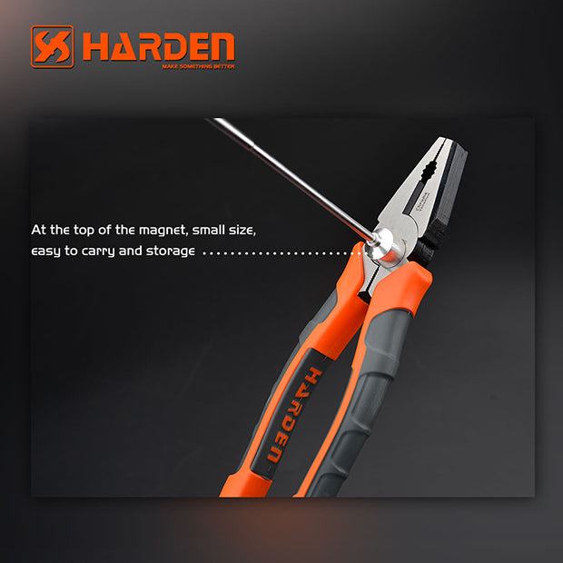 Harden Telescopic Magnetic Pickup Tool - Pen Type Handle with Pocket Clip 170-830mm (660247) | Extendable Magnetic Grabber for Small Metal