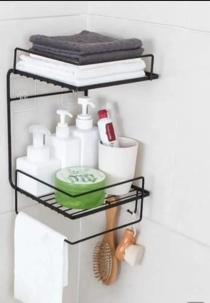 Bathroom Shelf | Shower Shelves Shampoo Storage Rack | Kitchen & Bathroom Organizer