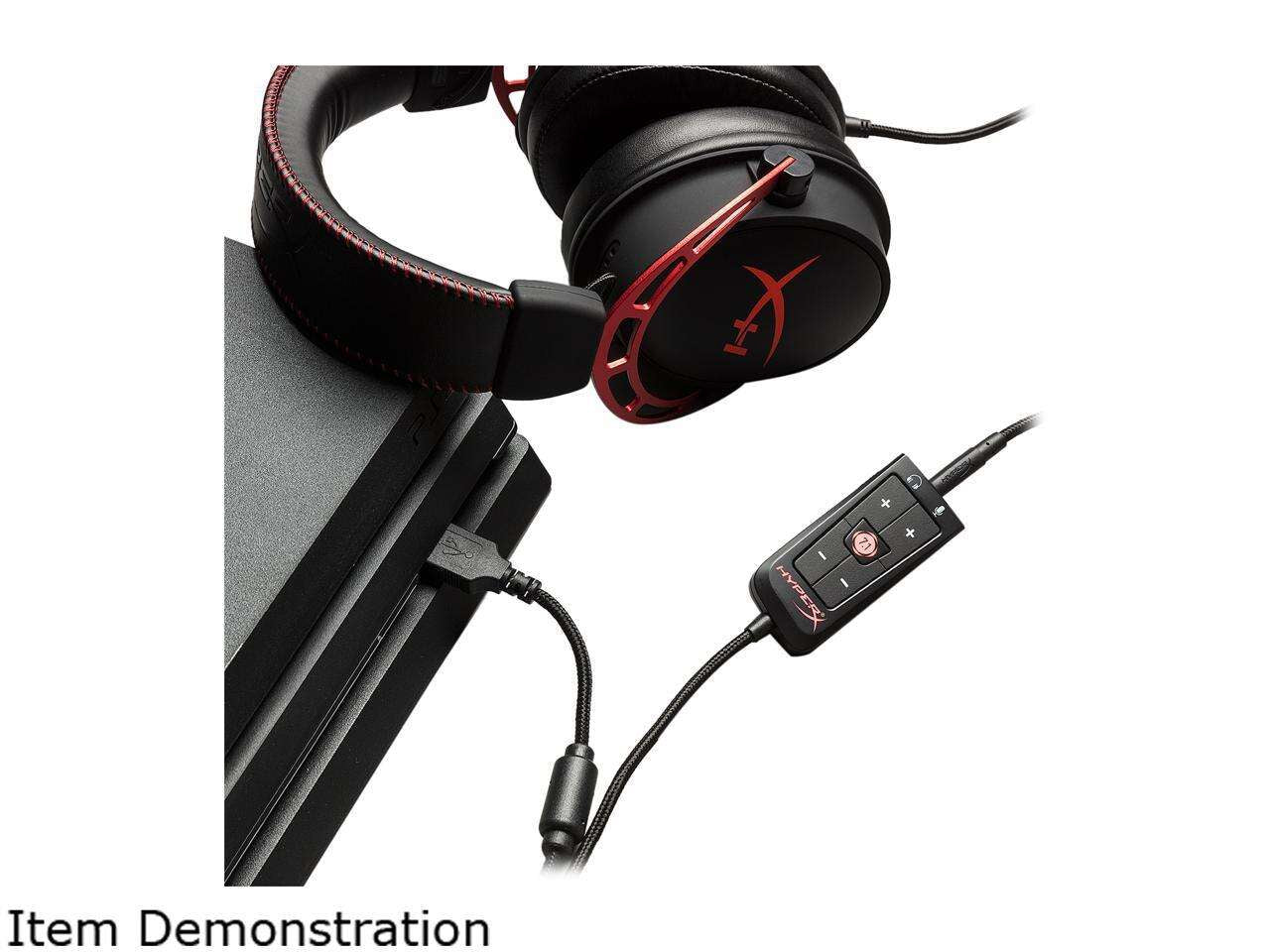 HyperX Cloud 2 USB 7.1 Virtual Surround Sound Card Cloud II 7.1 Surround Sound Card - Cloud II WITHOUT BOX HyperX Cloud II Gaming Headset 7.1 Surround Sound Headphones USB Sound Card NEW Kingston HyperX Cloud II DSP USB