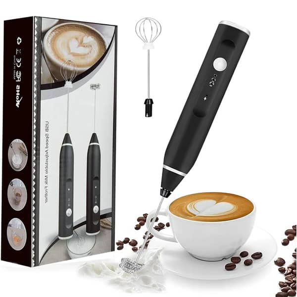 Rechargeable Coffee Beater | Egg Beater Mini Blender Drink Mixer for Coffee