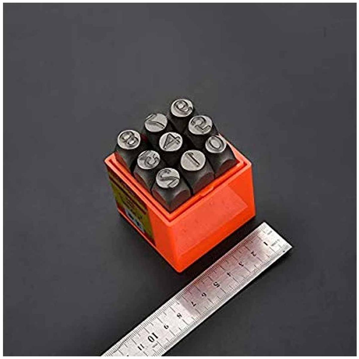 Harden 9Pcs Steel Numbers All Sizes By JV Tools