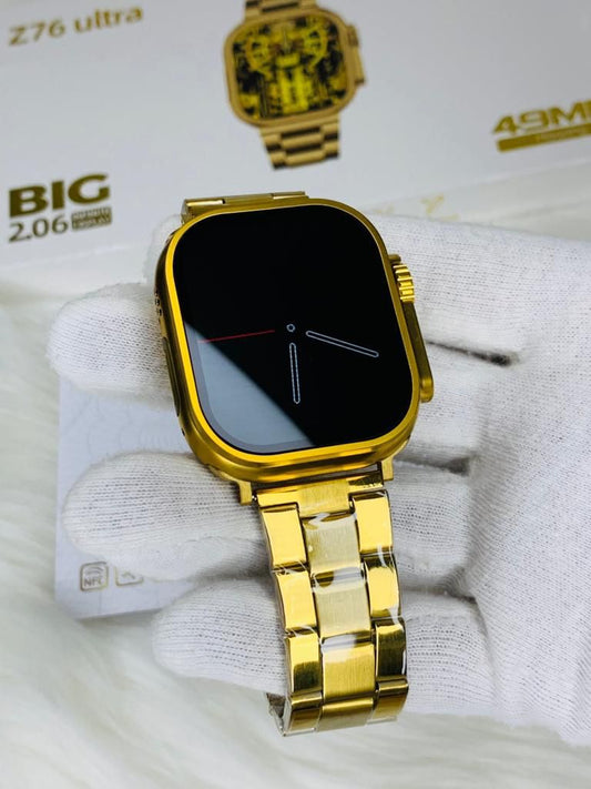 Z 76 ULTRA GOLD EDITION SMART WATCH LATEST MODEL