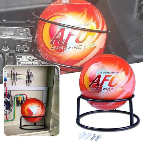 Fire Extinguisher Ball - Auto Fire Off (AFO) Safety Device for Home, Office & Vehicle