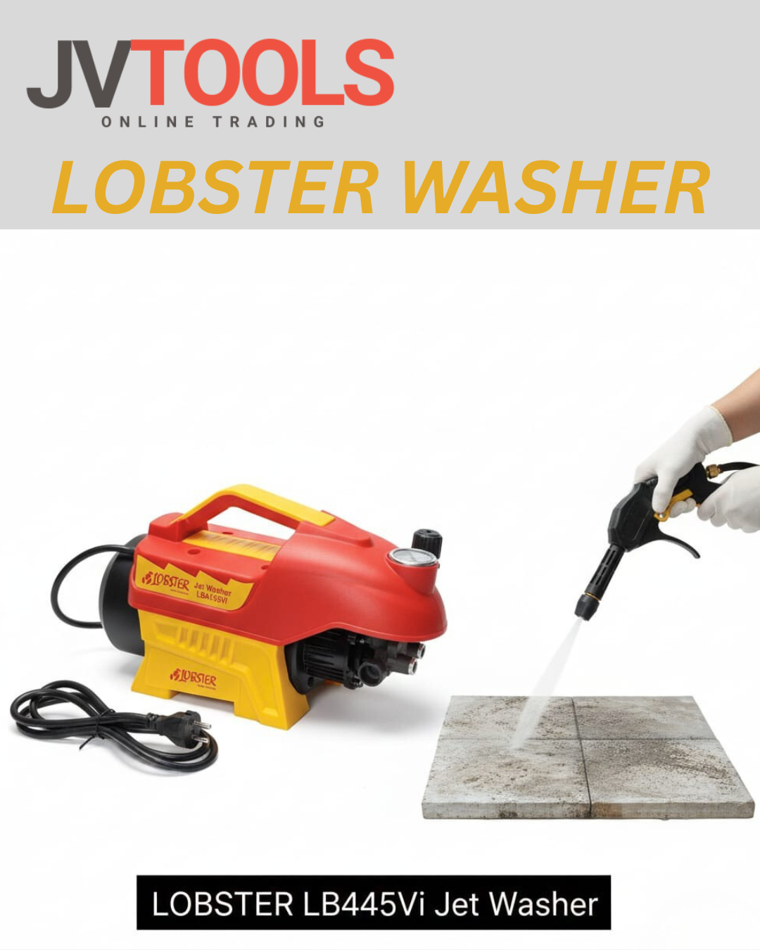 LOBSTER LB445Vi Jet Washer - High Pressure Washer