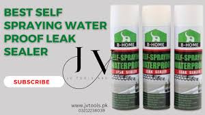 B-Home Self-Spraying Waterproof Leak Sealer 500ML - Roof Crack Repair & Pipe Sealant Spray