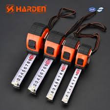 Harden Professional 5M x 19mm Measuring Tape - High-Precision Retractable Steel Ruler