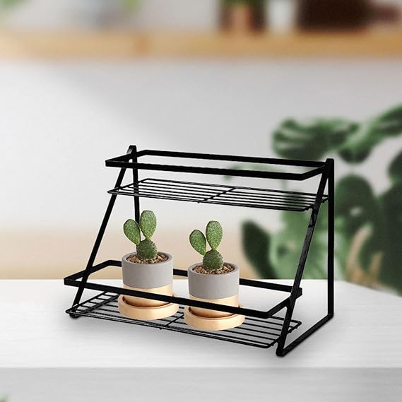 Spice Rack Shelf | Kitchen Accessories Organizer | Multi-Tier Spice Storage Stand