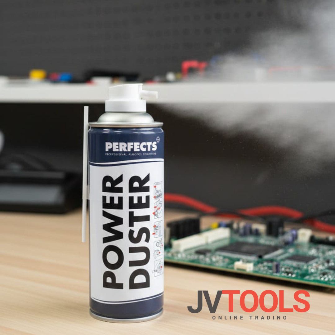 PERFECTS Power Duster 400ml - Flammable Air Duster for Cleaning Electronics