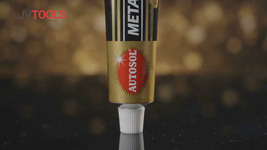 Autosol Metal Polish 75ml - 100% Original German Formula for Chrome, Alloy & Stainless Steel